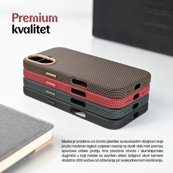 Torbica Magsafe Urban Cube za iPhone 16 Pro Max 6.9 zelena