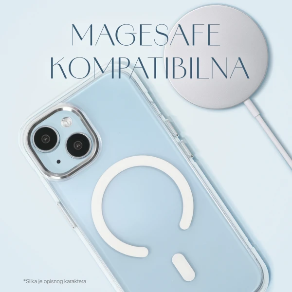Torbica Magsafe Glow za iPhone 16 Pro Max 6.9 braon