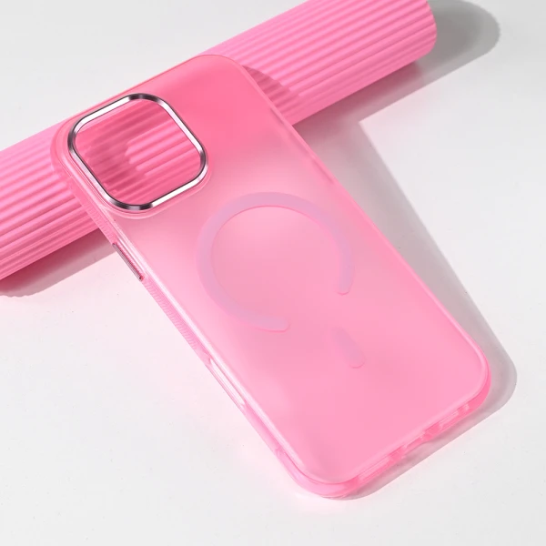 Torbica Magsafe Glow za iPhone 16 Pro Max 6.9 roze