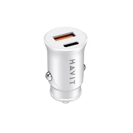 Havit auto punjač CC2022 dual port PD20W USB-A+ USB-C ( 62010 )