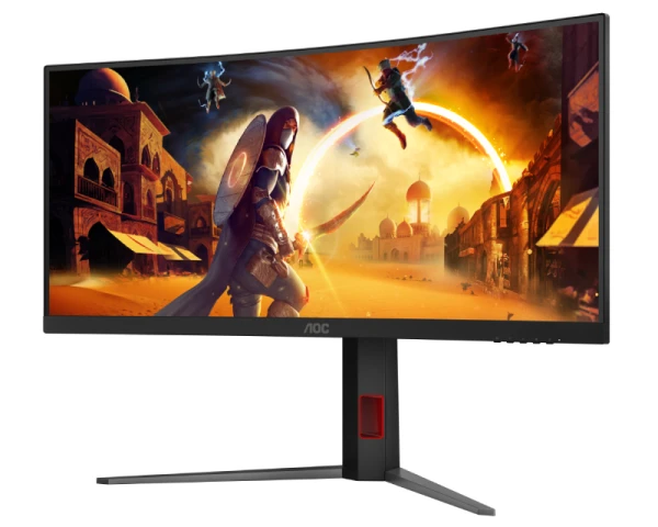 AOC 34 inča CU34G4Z WQHD 3440x1440 Fast VA 240 Hz zakrivljeni gaming monitor 