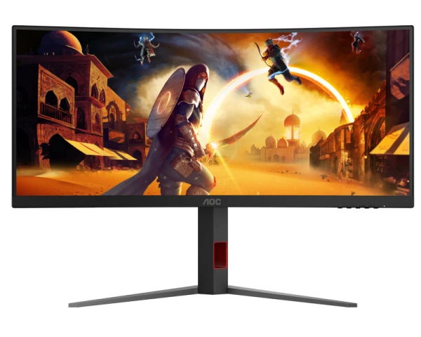 AOC 34 inča CU34G4Z WQHD 3440x1440 Fast VA 240 Hz zakrivljeni gaming monitor 