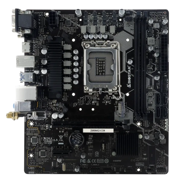 Matična ploča 1700 Biostar Z690MX2-E D4 VGAHDMIDVIM.2