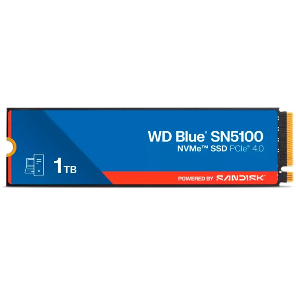 SSD WD Blue SN5100 (M.2, 1TB, PCIE GEN 4.0 x4 NVMe) ( WDS100T5B0E-00CPE0 ) 
