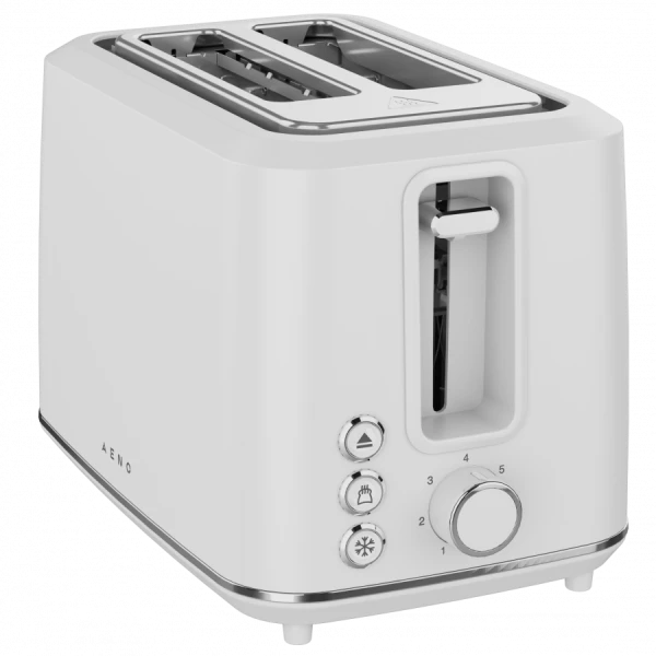 Electric Toaster, white, 220-240V, 50-60Hz, 920-1080W, 2 slots, 3 modes, 7 browning levels ( ATS0001W ) 