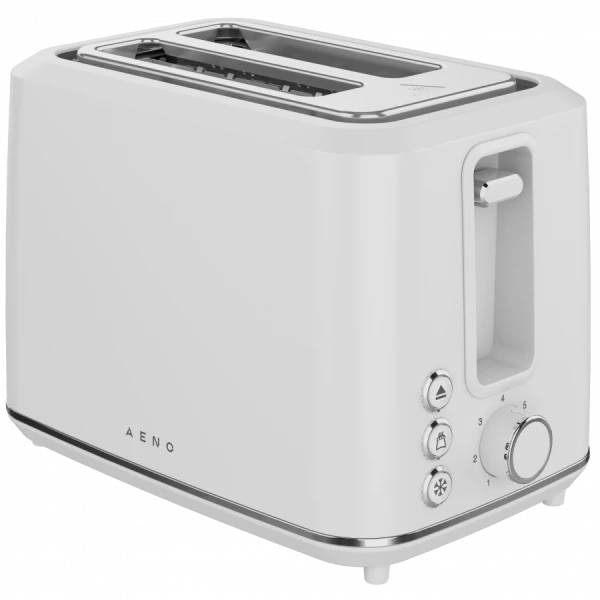 Electric Toaster, white, 220-240V, 50-60Hz, 920-1080W, 2 slots, 3 modes, 7 browning levels ( ATS0001W ) 