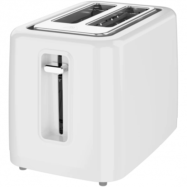 Electric Toaster, White, 220-240V, 50-60Hz, 780-930W, 2 slots, 3 modes, 7 browning levels ( ATS0002W ) 