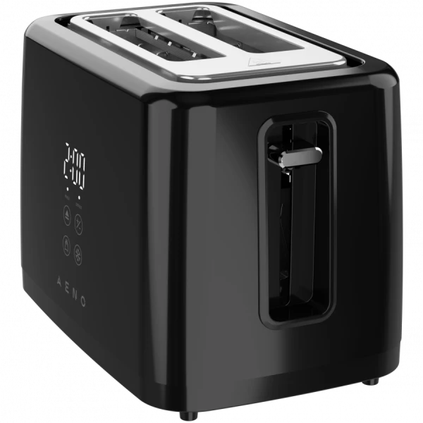 Electric Toaster, black, 220-240V, 50-60Hz, 780-930W, 2 slots, 3 modes, 7 browning levels ( ATS0002B ) 