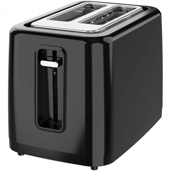 Electric Toaster, black, 220-240V, 50-60Hz, 780-930W, 2 slots, 3 modes, 7 browning levels ( ATS0002B ) 