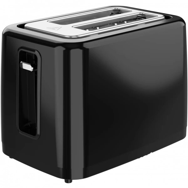 Electric Toaster, black, 220-240V, 50-60Hz, 780-930W, 2 slots, 3 modes, 7 browning levels ( ATS0002B ) 