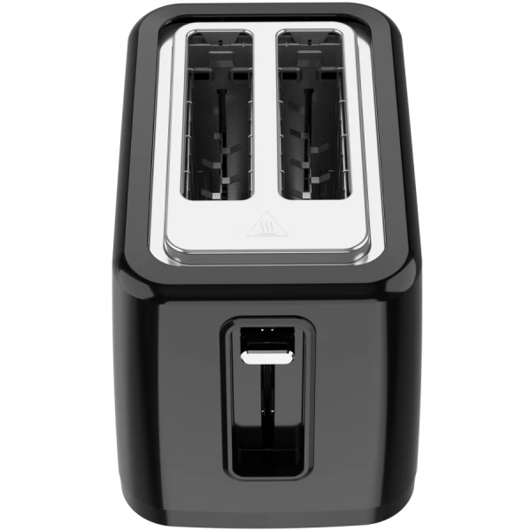 Electric Toaster, black, 220-240V, 50-60Hz, 780-930W, 2 slots, 3 modes, 7 browning levels ( ATS0002B ) 