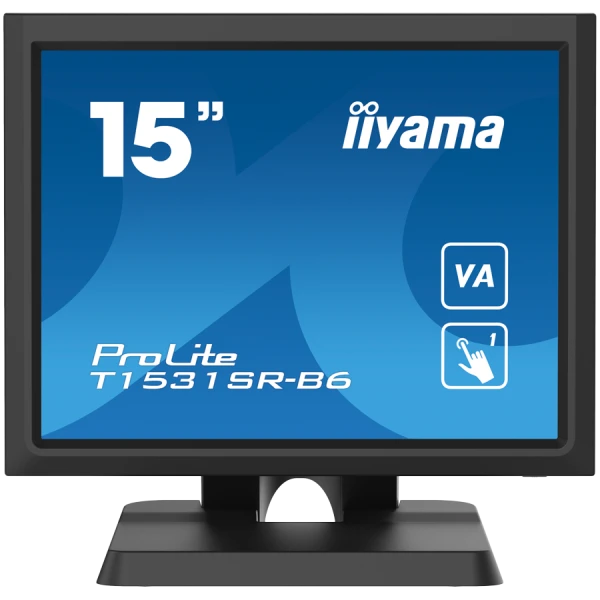 IIYAMA Monitor LED T1531SR-B1S 15'' VA, Res Touch, 1024x768, 1A1H1DP ( T1531SR-B1S ) 