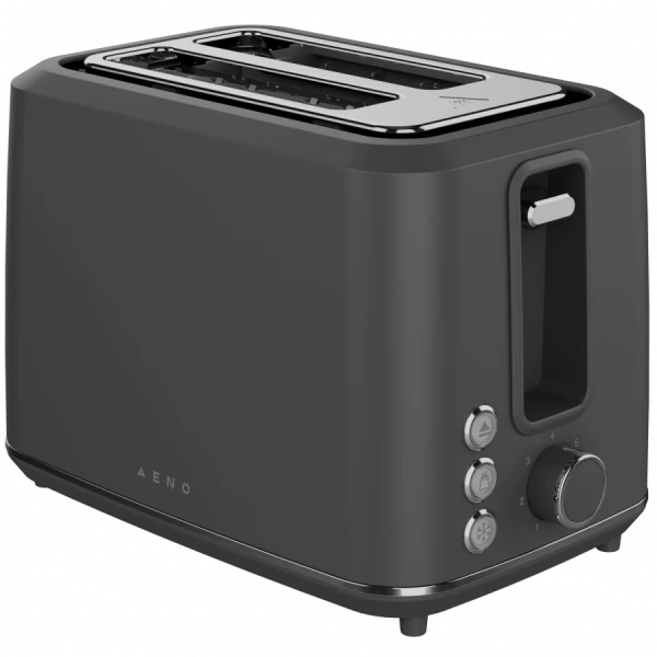 Electric Toaster, Grey, 220-240V, 50-60Hz, 920-1080W, 2 slots, 3 modes, 7 browning levels ( ATS0001G ) 