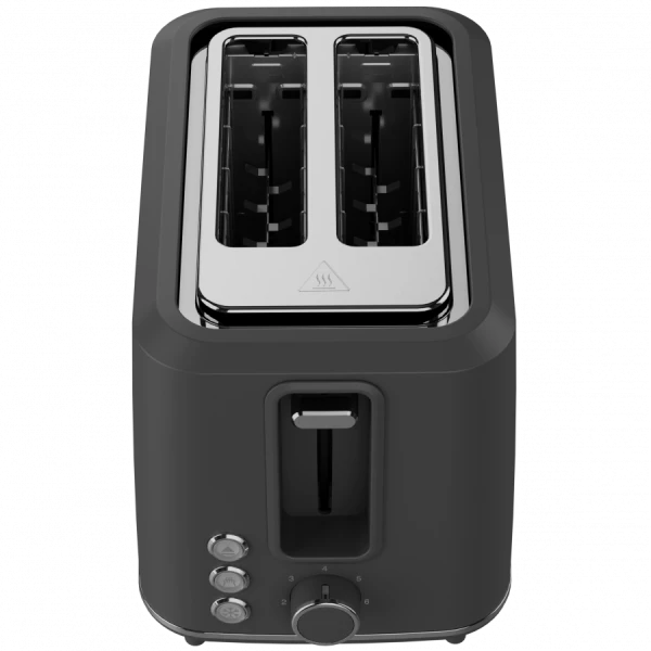 Electric Toaster, Grey, 220-240V, 50-60Hz, 920-1080W, 2 slots, 3 modes, 7 browning levels ( ATS0001G ) 