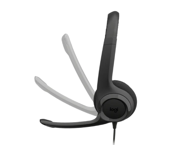 LOGITECH H390 Stereo USB-C slušalice sa mikrofonom crne 