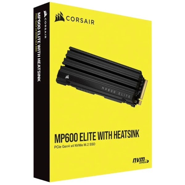 SSD M.2 NVMe Corsair 2TB MP600 ELITE Gen4x4 6500MBs7000MBs CSSD-F2000GBMP600EHS
