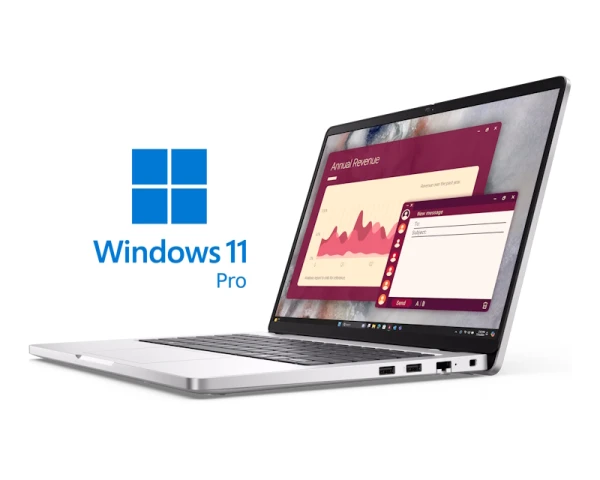 DELL Pro 14 14 inch FHD+ 300nits Core Ultra 7 255U 32GB 512GB SSD Backlit FP Win11Pro 3yr ProSupport 