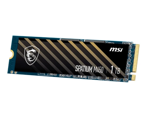 MSI SPATIUM M450 PCIe 4.0 NVMe M.2 1TB V1 SSD 
