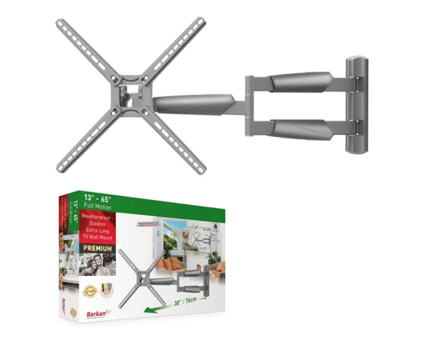 BARKAN BM343XLOD LCD TV zglobni zidni nosač do 65 inča sivi 
