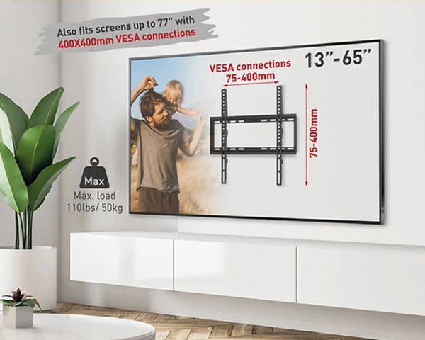 BARKAN E307.B LCD TV zidni nosač 13-65 inča 