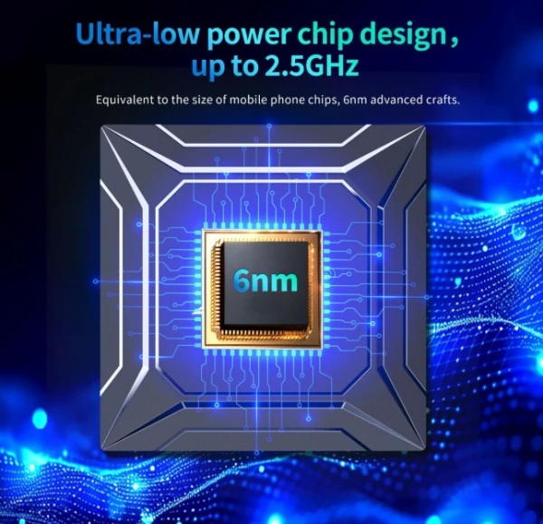 GMB-X96 M200 2/16GB smart TV box S905X5M quad ARM G310V2, 2x4K 2.4&5G, 1000M, BT, Android 14