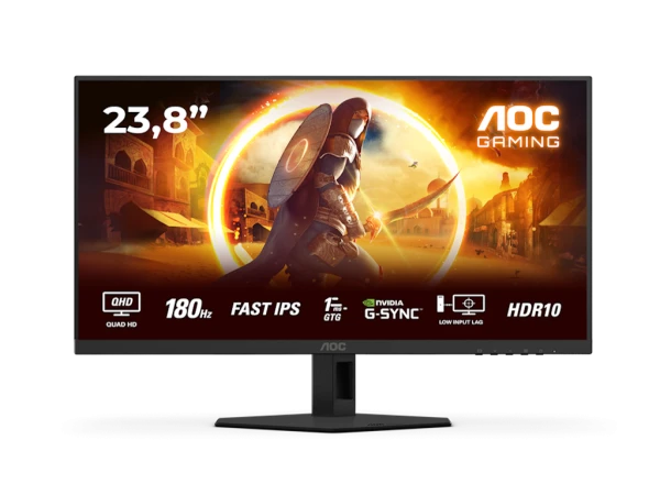 Monitor AOC Q24G4RE 23.8''IPS2560X1440180Hz1 ms GtGHDMI,DPAdaptive SyncVESAcrna' ( 'Q24G4RE' ) 
