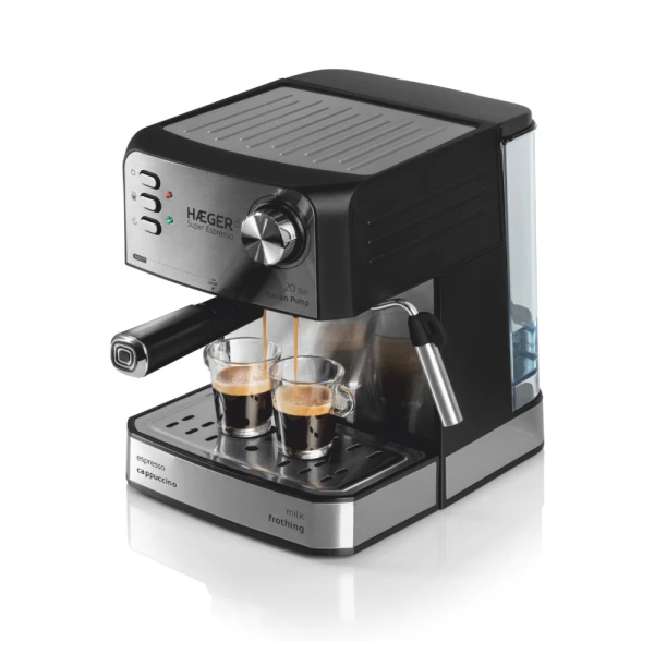 HAEGER CM-85B.011A APARAT ZA ESPRESSO KAFU 20 BARA INOX