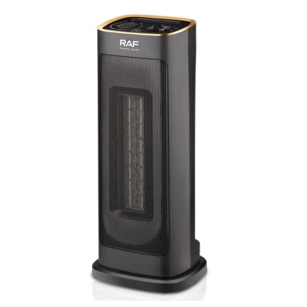 RAF R.1179B STUBNA KERAMIČKA GREJALICA SA ROTACIJOM CRNA 2000W