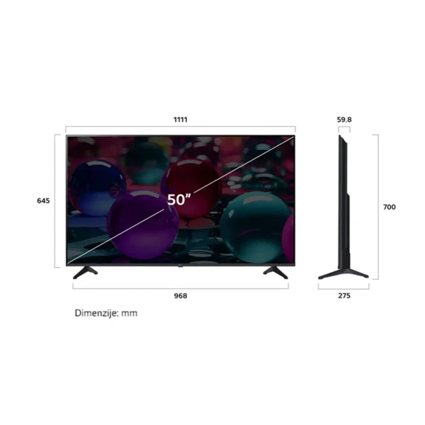 Televizor LG 50UA73003LA Smart, Direct LED, 4K UHD, 50''(127 cm), DVB-T2-T-C-S2