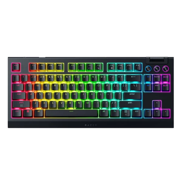 BlackWidow V4 Tenkeyless HyperSpeed - Wireless Mechanical Gaming Keyboard (Orange Tactile Switch)