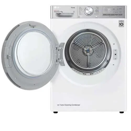 Mašina za sušenje veša, Dual Inverter Heat Pump, A+++, 9kg, Eco Hibrid, ThinQ™, LED display, WiFi, D: 69 cm ( RH90V9AV2QR ) 