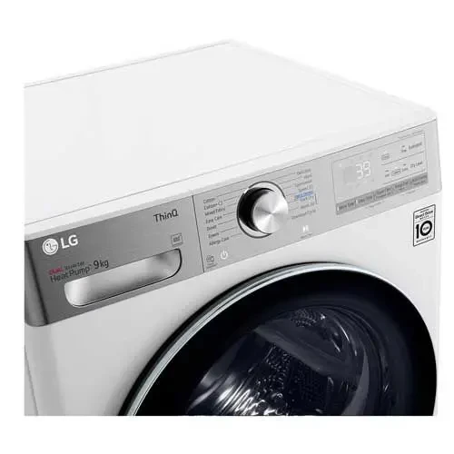 Mašina za sušenje veša, Dual Inverter Heat Pump, A+++, 9kg, Eco Hibrid, ThinQ™, LED display, WiFi, D: 69 cm ( RH90V9AV2QR ) 