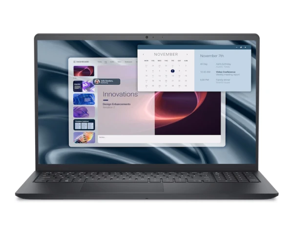DELL Pro 15 Essential PV15255 15.6 inch FHD 120Hz AMD Ryzen 5 7520U 8GB 512GB SSD Backlit FP laptop 