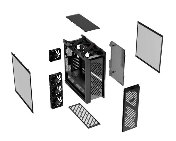 ASUS ROG STRIX HELIOS II GX601S crno kućište 