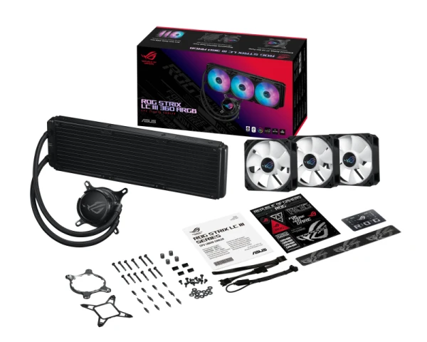 ASUS ROG STRIX LC III 360 ARGB LCD vodeno hlađenje 