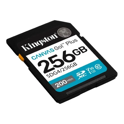 Micro SD Card 256GB Kingston SDG4256GB class 10 200Mbs160Mbs