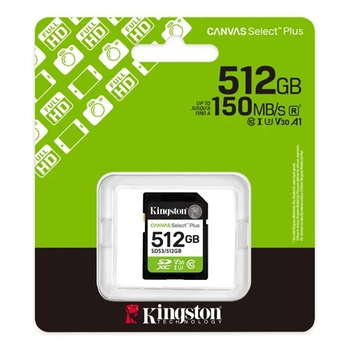 Micro SD Card 512GB Kingston SDS3512GB class 10