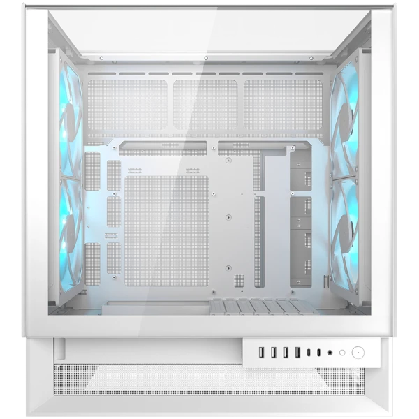 COUGAR OmnyX PC Case, Mid Tower, White ( CGR-2WA3W-RGB ) 