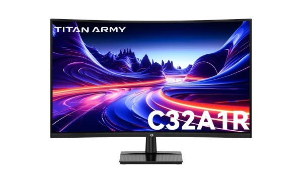 Monitor 32 Titan Army C32A1R 2560x1440QHD VA1ms180Hz2xHDMi2xDPHDR10Curved