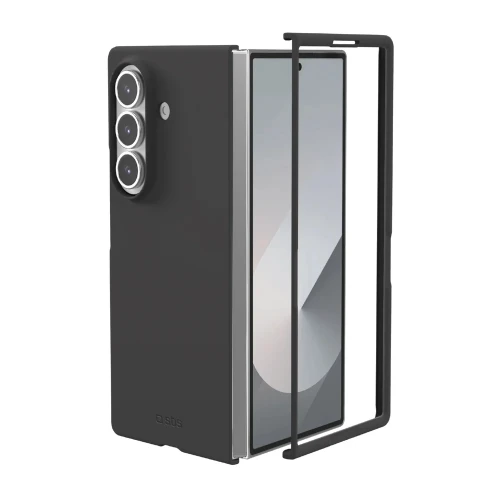 Q SBS silikonska futrola Z Fold7 crna