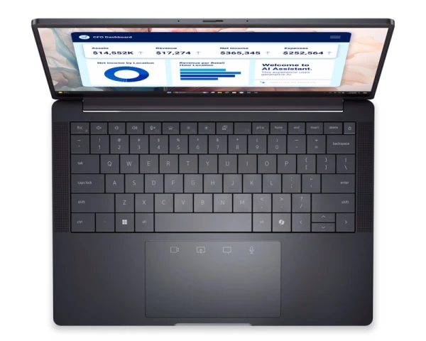 DELL Pro 13 Premium 13.3 inch QHD+ Touch 500nits Core Ultra 7 268V 32GB 512GB SSD Backlit FP Win11Pro 3yr ProSupport laptop 