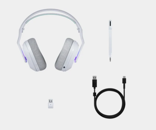 Logitech G522 Wireless Gaming Headset, White