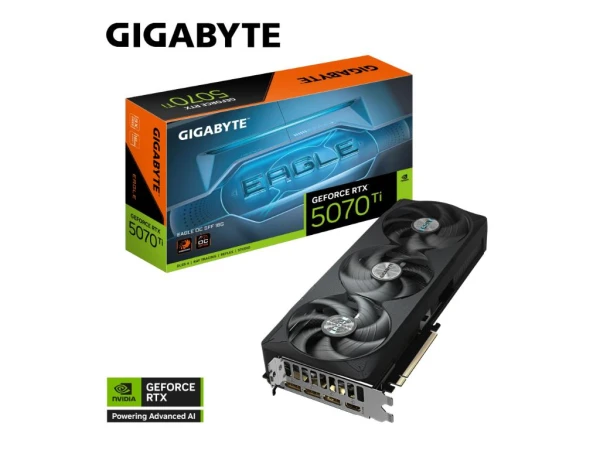 GIGABYTE nVidia GeForce RTX 5070 Ti EAGLE 16GB 256bit GV-N507TEAGLE OC-16GD rev. 1.0 grafička karta