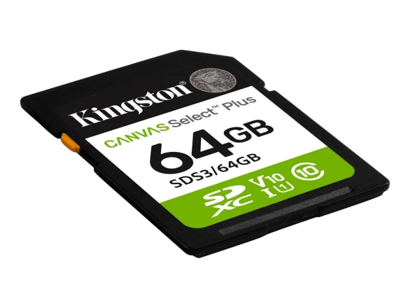 MEM SD 64GB Kingston Canvas Select Plus SDS364GB