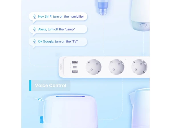 Smart produžni kabl TP-Link TAPO P300 3 utičnice2xUSB-A1xUSB-C 1.5m