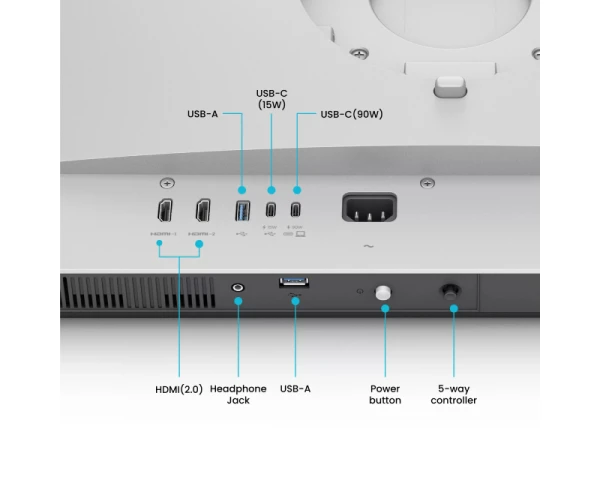 BENQ 27 inča MOBIUZ  EX271 LED 4K Nano UHD 3840x2160 IPS monitor sivi 