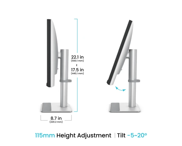 BENQ 27 inča MOBIUZ  EX271 LED 4K Nano UHD 3840x2160 IPS monitor sivi 