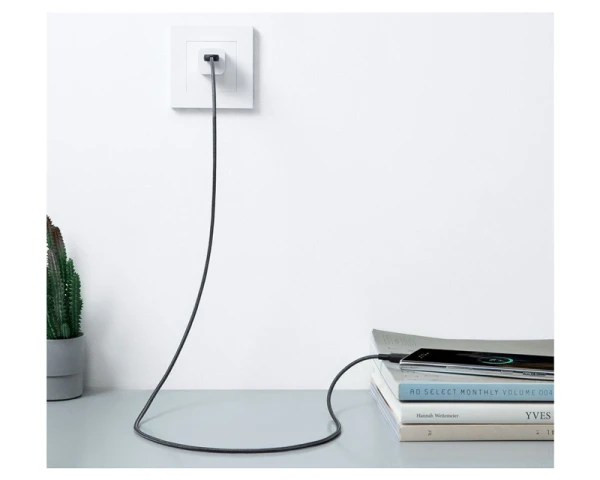 ANKER 322 USB tip-A na USB tip-C kabl MM 1.8m, 18W, pleteni, crni 