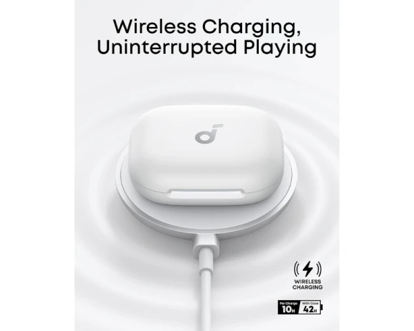 ANKER Soundcore AeroFit 2 BT bubice sa mikrofonom bele 