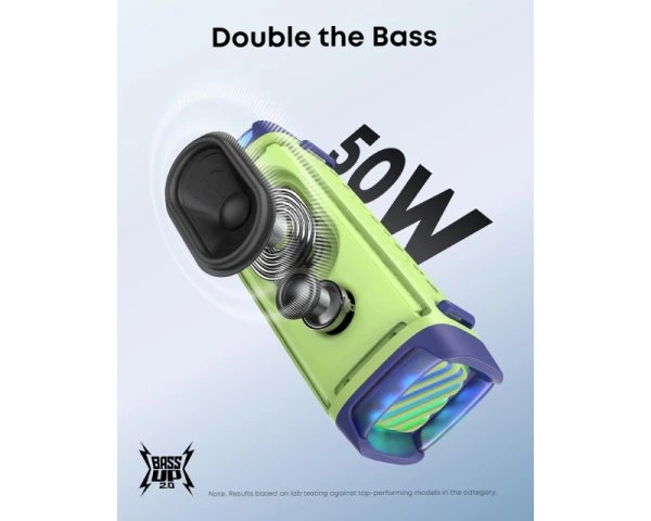 ANKER Soundcore Boom 3i 50W prenosni bluetooth IP68 zvučnik zeleni 